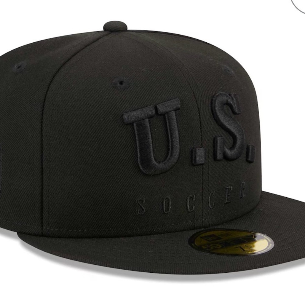 Black on black U.S. Olympic baseball cap